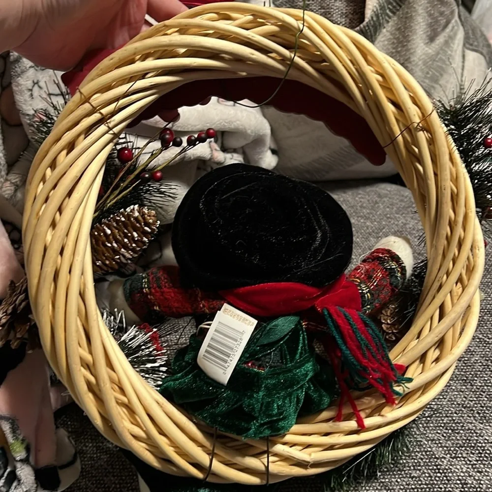 “Let It Snow” Wreath